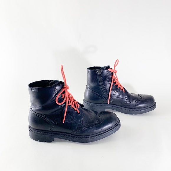 camper hardwood boots